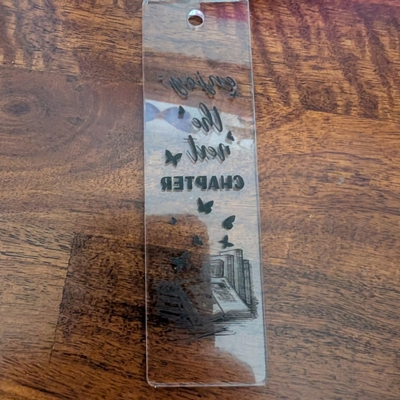 Inspirational Design Acrylic Bookmark - Picture 2 of 2